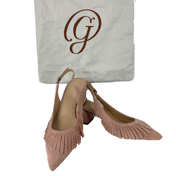 M. GEMI 'The Sagra' Fringe Slingback Pumps‎ w/ Dust Bag (NWOB) - Picture 12 of 12